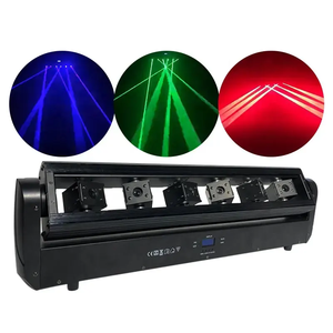 Vibrant Full Color Six Lens Laser Projector Aluminum Alloy DMX512 Dimmable RGB LED <b>Wall</b> Washer IP33 Protection Ultra Long - Product Image 4
