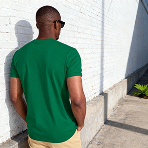 Maglietta Personalizzata da Uomo a Maniche Corte, Stampa Fronte-Retro, Poliestere/Cotone, Asciugatura Rapida e Traspirante, Design 3D Y41 - Product Image 3