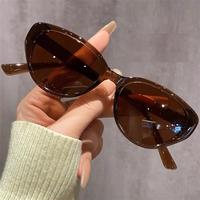 Lunettes de soleil NYY Mini Frame tendance, style hip-hop rétro, personnalisées, unisexes, pour soirée dansante, design œil-de-chat, légères