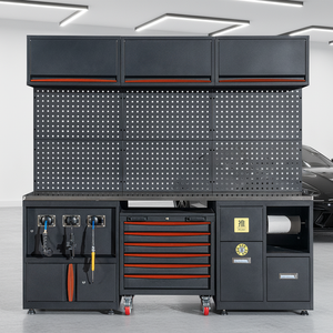 Armoire à outils modulaire Rockshell, <span class=keywords><strong>table</strong></span> d'atelier, armoire de rangement en métal pour garage, armoire <span class=keywords><strong>murale</strong></span> de garage, établi d'atelier - Product Image 1