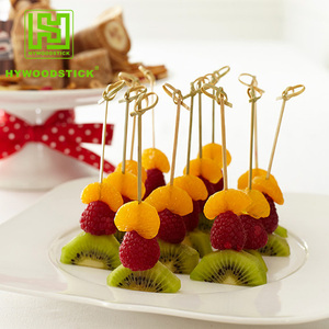 Brochetas de Bambú Desechables Multifuncionales con Mango Largo y Nudos para Cócteles, Frutas, Aperitivos y Ensaladas - Ecológicas y Económicas - Product Image 6
