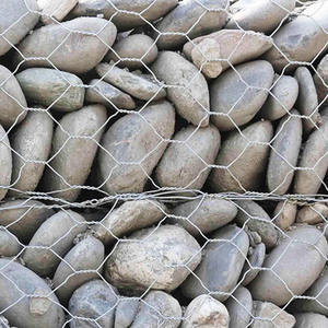 Galvanized PVC Coated Hexagonal <strong>Gabion</strong> 2.0*0.5*0.5 <strong>Steel</strong> Wire Mesh Twill Weave Construction Durable Woven Technique - Product Image 5