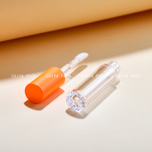 CAIYA Matte Top Big Brush Lip Gloss Tubes Set 4ml Cosmétique <span class=keywords><strong>6pcs</strong></span> Cadeau Boîte Emballage Rouge À Lèvres <span class=keywords><strong>Tube</strong></span> En Plastique Vide Lipgloss Bouteille - Product Image 6