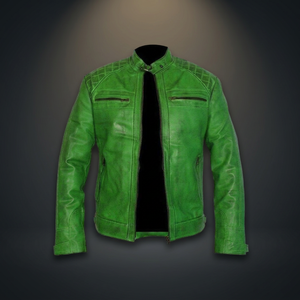 Chaqueta de Cuero y Mezclilla Negra de Invierno para Hombre |   Chaqueta de Piel de Vaca de Batman, Estilo Arkham, con Logotipo de Batman, Impermeable, Resistente al Viento, Reversible - Product Image 3