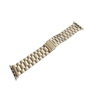 Di alta qualità da uomo custom 3-row link 304 acciaio inossidabile sostituzione cinturino catena per <span class=keywords><strong>Apple</strong></span> <span class=keywords><strong>watch</strong></span> serie <span class=keywords><strong>9</strong></span> - Product Image 2