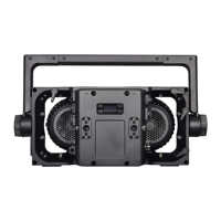 Projecteur LED extérieur très léger 2x300W RGBW + Blanc Chaud IP65 Contrôle DMX512 CRI95 Angle de faisceau 65°