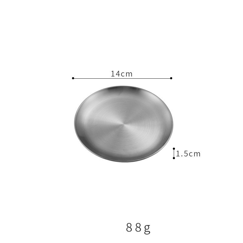 Plato de plata-14CM