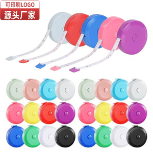 Misuratori a nastro retrattili compatti e rotondi (colori assortiti) - Product Image 3