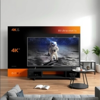 Téléviseur intelligent LED UHD 85 pouces 120 Hz avec IA et upscalement, format 16:9, noir, idéal pour le gaming et l'hôtellerie