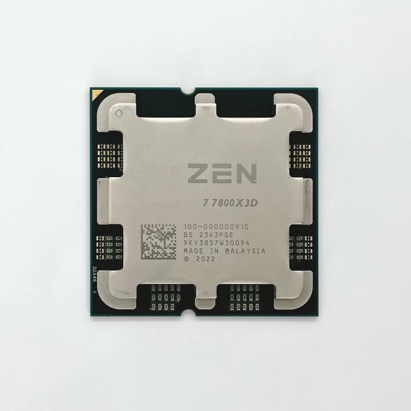 Original Brand R7 7800X 3D CPU AM5 8-Core Processor for AMD Ryzen