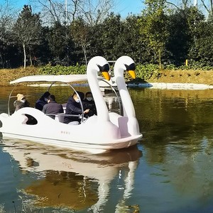 Bote Eléctrico Swan <span class=keywords><strong>Boat</strong></span> 2026 con Diseño Estable, Función de Compartilhamento, Equipo de Juegos Acuáticos, Bote Turístico para Parques Urbanos y Actividades al Aire Libre - Product Image 2