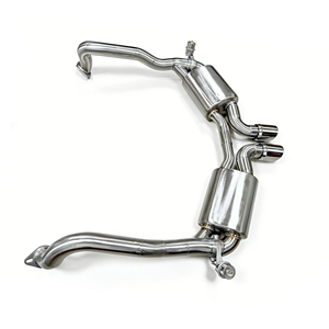 Sistema de Escape Catback con Válvula SS304 para <span class=keywords><strong>Porsche</strong></span> Boxster <span class=keywords><strong>Cayman</strong></span> 987 3.4L <span class=keywords><strong>2008</strong></span>-2012, Silenciador de Alto Rendimiento de Acero Inoxidable - Product Image 3