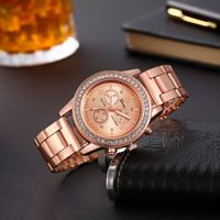 Modellen dameshorloges met diamanten, quartz horloges, dames pols horloges, cadeau's voor vrouwen, groothandel