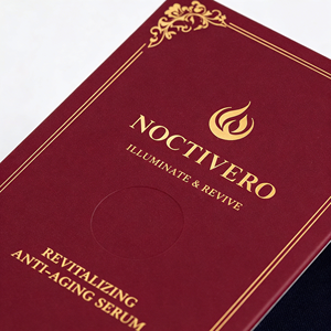 กล่องบรรจุภัณฑ์เครื่องสำอางแบบพรีเมียมสั่งทำพิเศษสำหรับผลิตภัณฑ์ดูแลผิว กล่องแบบเลื่อน ปั๊มร้อน รับผลิตแบบ OEM พิมพ์โลโก้ตามสั่ง ผู้ผลิต - Product Image 6