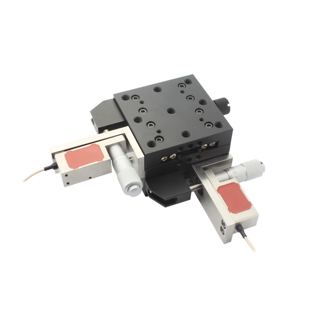 High Precision XY Linear Move Stage Manual Double Axis Displacement Translation Stage.
