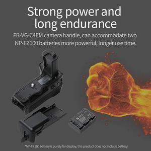 FB-VG-C4EM มือจับ VG-C4EM สําหรับกล้อง <span class=keywords><strong>Sony</strong></span> <span class=keywords><strong>A9</strong></span> <span class=keywords><strong>II</strong></span>/A7R IV/A7RM IV - Product Image 2