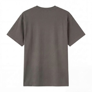 T-shirt da uomo vintage personalizzata con logo, in jersey di cotone pesante - 5XL, colore antracite Sorona 190g, a maniche corte, vestibilità regolare - Product Image 6