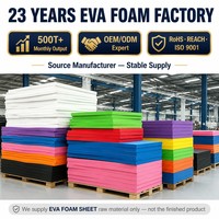 Feuille de mousse EVA haute densité, matière première pour les fabricants d'équipements de natation, découpe, moulage, antidérapante, durable, densité 25-45 kg/m³