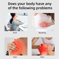 Huile Corporelle Revitalisante Bouteille Dorée Soin Corporel Préparation Pure à Base de Plantes Chinoises Détente Musculaire et Tendineuse Huile de Massage
