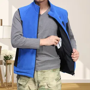 Winter Heated Jacket Vest 5200mAh Rechargeable Battery Electric Heating Vest for Body Warming SHV04U