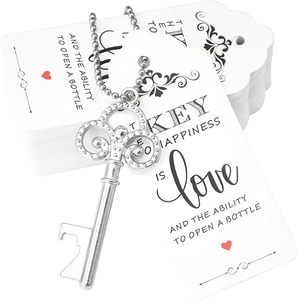 Recuerdos de Boda, Abrebotellas con Forma de Llave, Recuerdos <span class=keywords><strong>para</strong></span> Despedida de Soltera, Tarjeta de Agradecimiento, Etiqueta, Recuerdos <span class=keywords><strong>para</strong></span> Baby Shower, Recuerdos <span class=keywords><strong>para</strong></span> Invitados, Souvenirs <span class=keywords><strong>para</strong></span> Invitados al por Mayor - Product Image 1