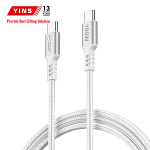100W USB C TO USB C สายชาร์จเร็ว PD Type C ข้อมูลพร้อมชิป E-MARKER 5A สายชาร์จเร็วสำหรับ MacBook Pro iPad Samsung - Product Image 6