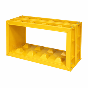 Tragbare Ineinandergreifende Lego-Block-Stahlform - Einfach zu Entformende Betonblock-Schalung mit Hebeösen - Product Image 1