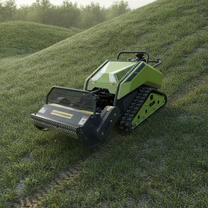 Free shipping 800mm Width High Power Engine Remote Control Lawn Mower Farm Ditching Mowing Combined Machine - Product Image 1