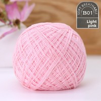 Fil compagnon à tricoter à la main moyen fin Crochet dentelle teint motif soie cachemire fil fantaisie transfrontalier