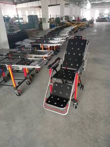 Alta capacità 220kg leggero pieghevole sedia barella carrello per ospedale emergenza forniture mediche di formazione - Product Image 6