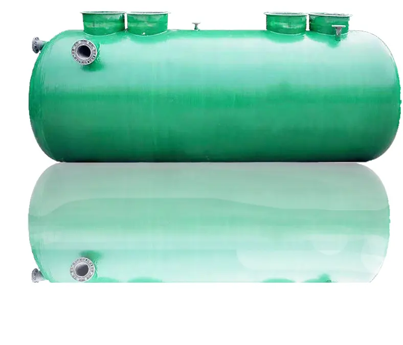 FRP GRPグラスファイバー浄化タンク産業用廃水下水処理用浄化タンク工場