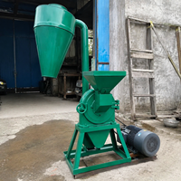 Machine à moudre le maïs, le millet et le manioc électrique, haute productivité, nouvelle capacité de 500 kg/h pour les céréales
