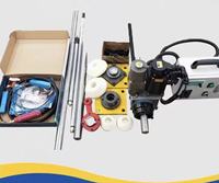 Machine de perçage et de soudage CNC portable haute vitesse pour réparation de trous sur petites excavatrices – Équipement tout-en-un