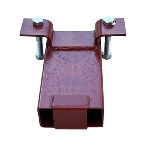 HF Bridge Overhang <strong>Bracket</strong> Guard Rail Receptacle Firmly Secures Guard Rail <strong>Posts</strong> <strong>for</strong> Bridge Side Safety protection Installation - Product Image 5