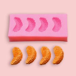 Moldes para <span class=keywords><strong>Fondant</strong></span> en forma <span class=keywords><strong>de</strong></span> fruta, moldes <span class=keywords><strong>de</strong></span> silicona para jabón 3D, caramelo, fresa, naranja, piña, Raspberry y arándano - Product Image 2