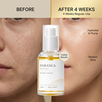 Huile Visage Anti-Âge Bio Naturelle Pure Formule Personnalisée GMPC à la Vitamine C, Niacinamide et Acide Hyaluronique