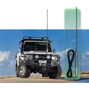 Antena de radio móvil para coche, antena de comunicación de resorte resistente de 477mm, 980M