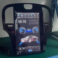 Radio Multimedia con Pantalla Vertical Tesla de 13.3 Pulgadas y Android 9.0 para Chrysler 300C 2013-2019, Reproductor de Video, GPS, Navegación