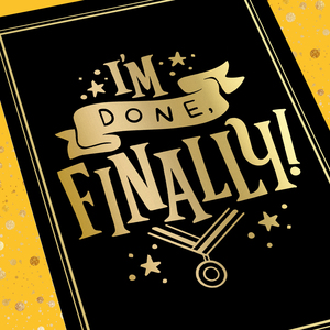 Luxury Gold Foil <strong>Graduation</strong> Greeting Gift Cards 24 Pieces / Deck Wholesale <strong>Graduation</strong> <strong>Invitation</strong> Thank You Cards with Envelopes - Product Image 1