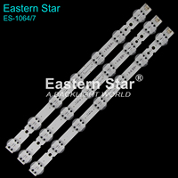 ES-1064 LED BAR SSC _ Y19 _ Trident _ 43UM73 43 pouces TV pour L GS 43UM7300 3 pièces/ensemble 446MM TV LED rétro-éclairage