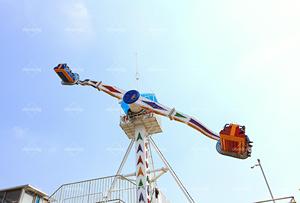 Adventure Scream Booster Ride Construcción de acero de fibra de vidrio - Product Image 5