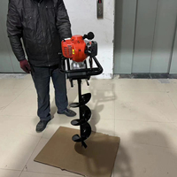 Offre Spéciale Portable Post Hole Digger Auger Drill 143RII Earth Drill Hand Earth Digger