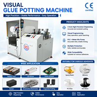Máquina de Encolado Visual Automática Industrial CNC de Dos Componentes para Resina Epoxi de Silicona y Poliuretano AB para Componentes Electrónicos