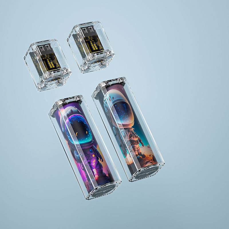 แบตเตอรี่สองก้อนคู่แพ็ค "10000 mAh)