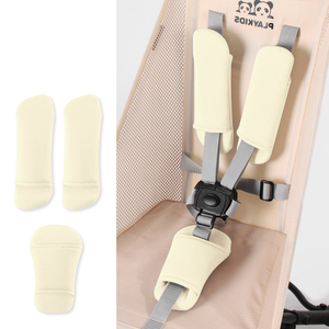 Set 3 pezzi di cinture per <span class=keywords><strong>passeggino</strong></span> copri seggiolino auto e imbottitura inguinale per neonati e neonati coprisedili per passeggini - Product Image 4
