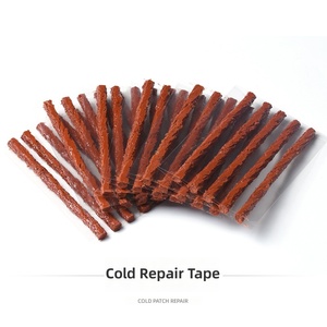 5 pièces de bandes de réparation de pneus sans chambre à air avec colle pour la réparation d'urgence des pneus de voiture, moto et <span class=keywords><strong>vélo</strong></span> - Product Image 1