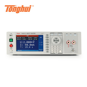 Testeur Hipot Tonghui TH9110 AC 5kV DC 6kV, équipement de test d'isolement programmable - Product Image 1