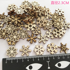 Pendentif artisanal moderne et minimaliste en forme <span class=keywords><strong>de</strong></span> flocon <span class=keywords><strong>de</strong></span> neige <span class=keywords><strong>de</strong></span> <span class=keywords><strong>Noël</strong></span>, en panneau <span class=keywords><strong>de</strong></span> densité <span class=keywords><strong>de</strong></span> 25 mm, couleur <span class=keywords><strong>bois</strong></span> naturel, vente en gros, nouveau - Product Image 2