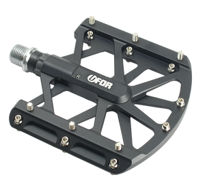 Pedales de Bicicleta Urbanos Ultraligeros al por Mayor UFOR UF‑306, Pedales de Plataforma para Desplazamientos Diarios, Rodamientos Sellados, Eje de Cromoly para Ciclismo Urbano - Product Image 2