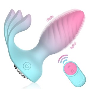 Nouveau masseur prostatique à télécommande, stimulation par électrochocs, plug anal vibrant en silicone, jouet sexuel pour hommes et femmes - Product Image 1